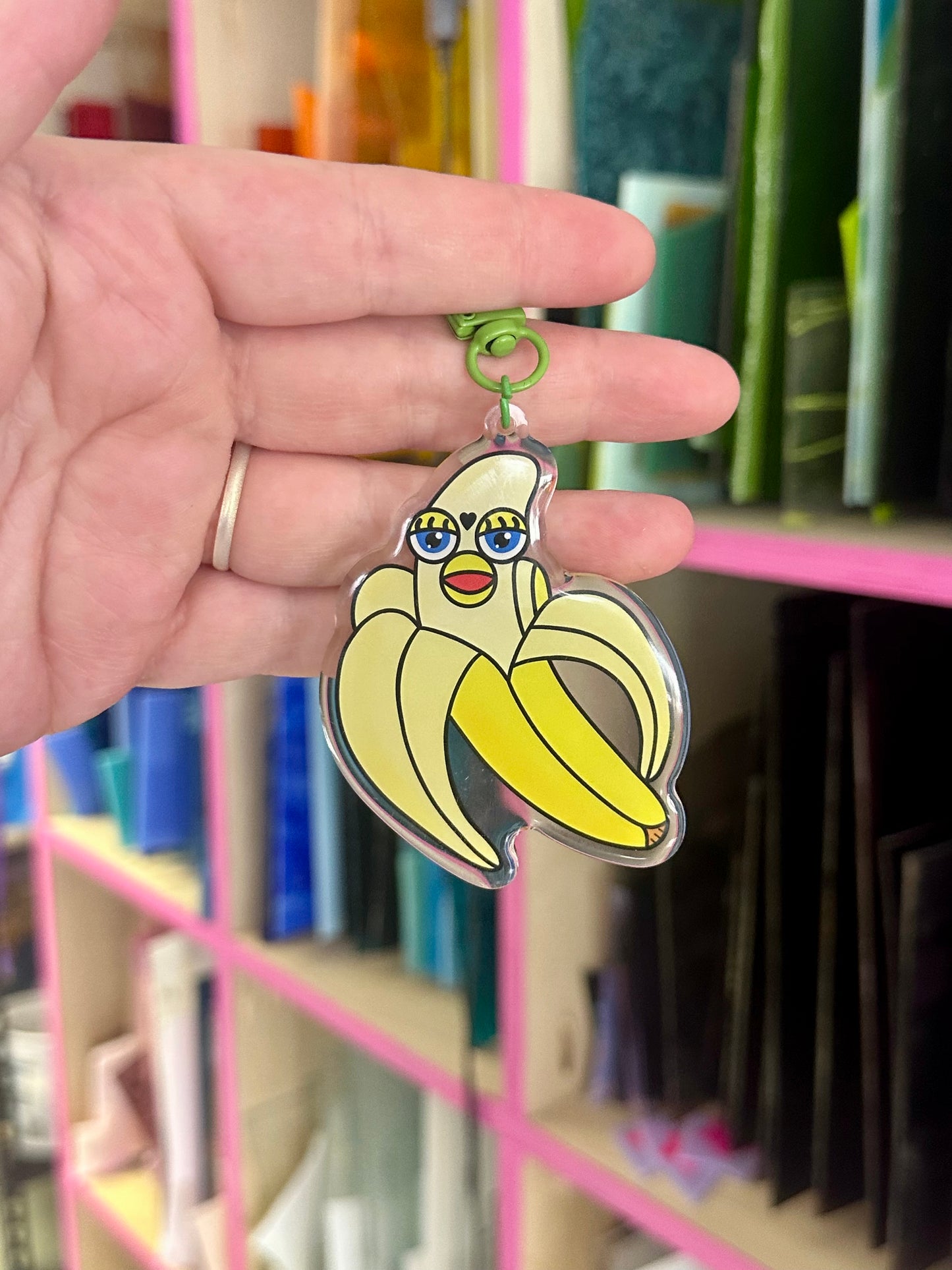 Banana Keychain