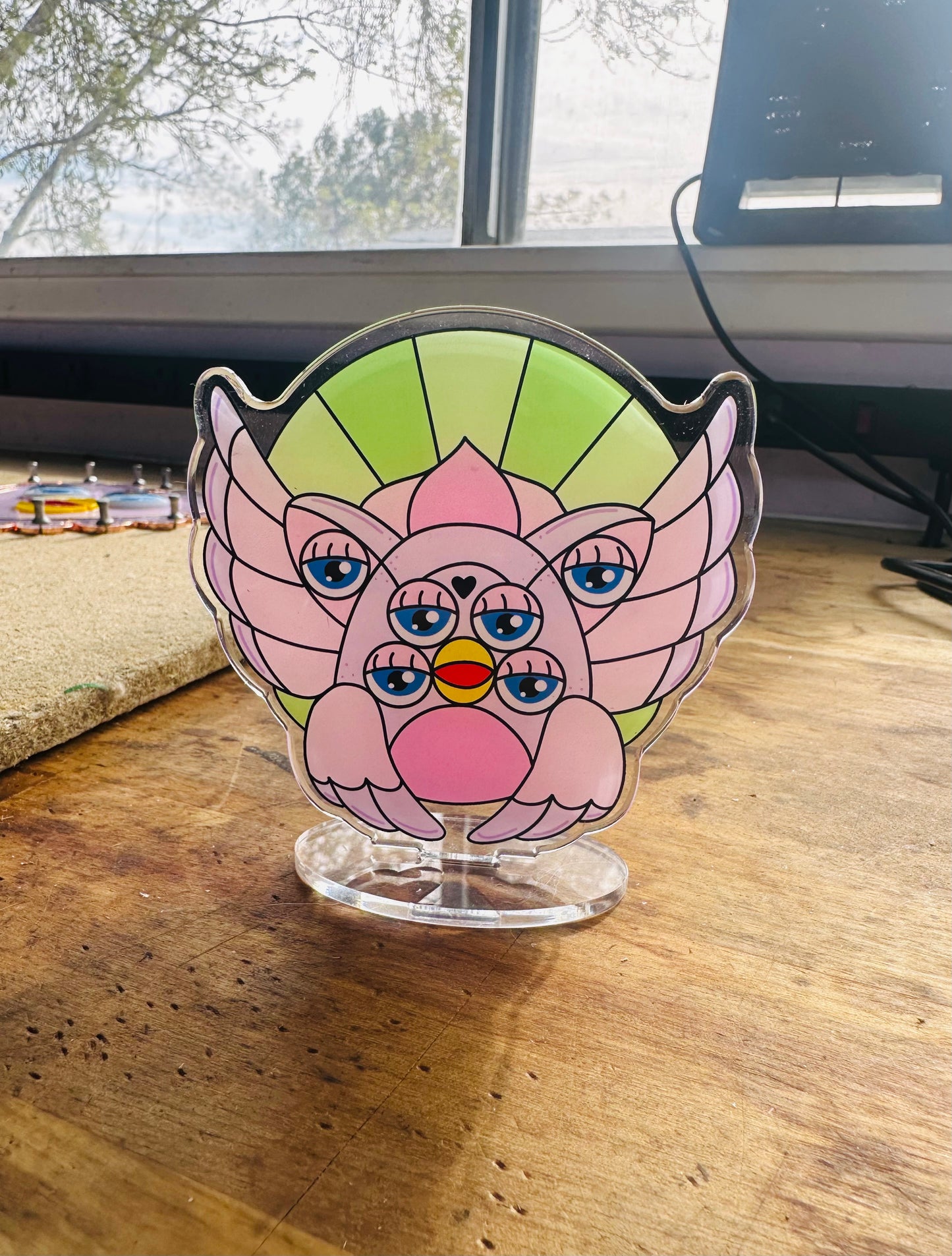 Lavender Biblically Accurate Angel Standee