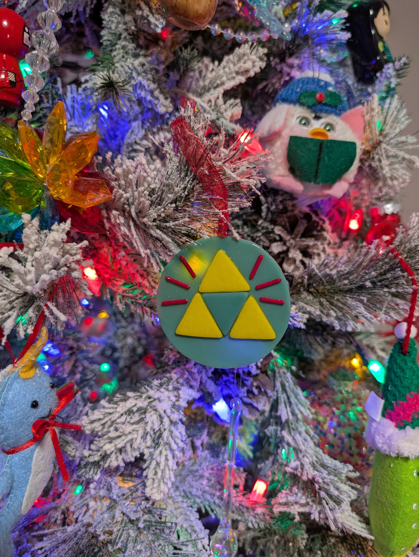 Glass Zelda Ornament