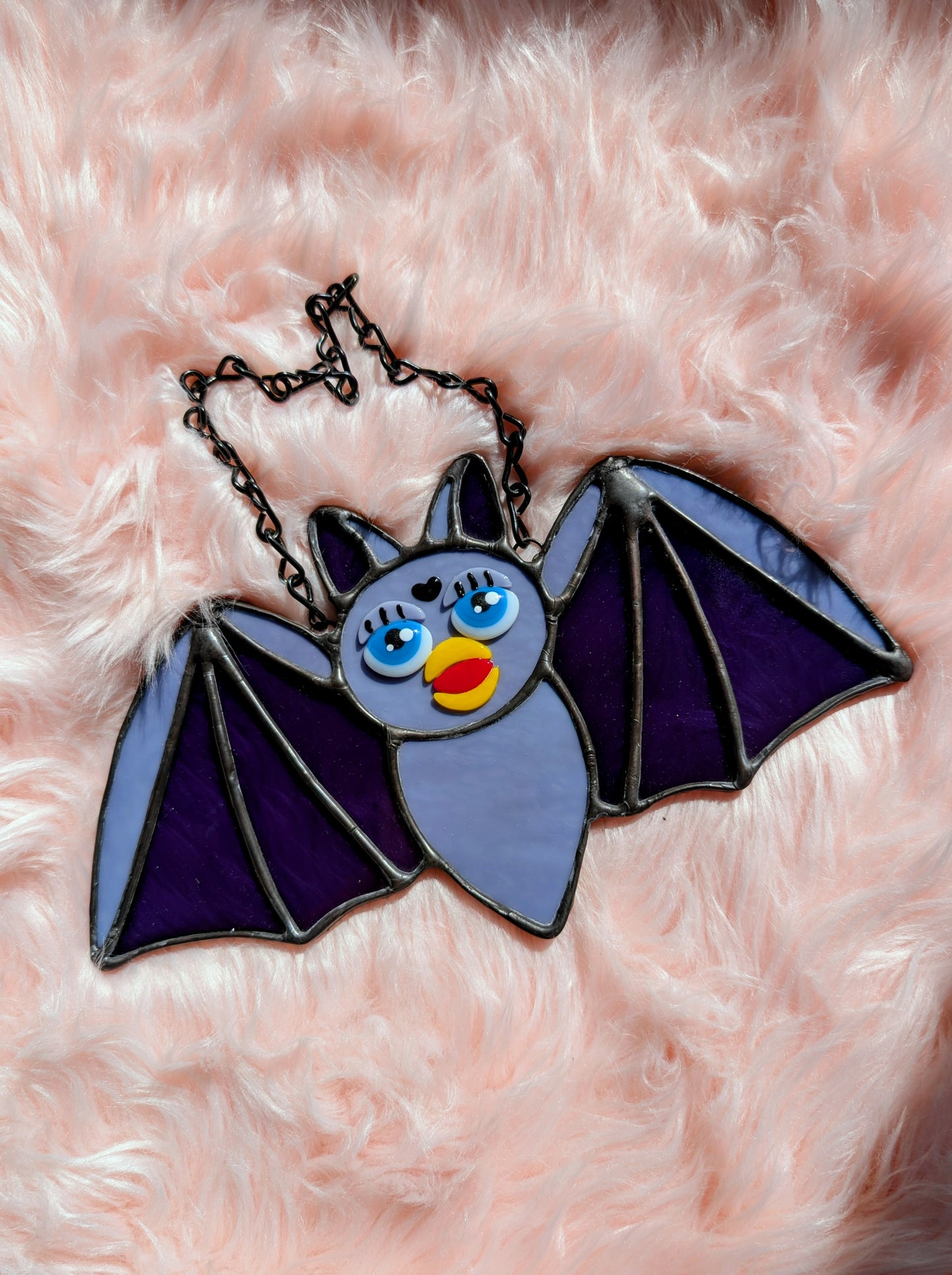 Dusty Lilac Furby Bat