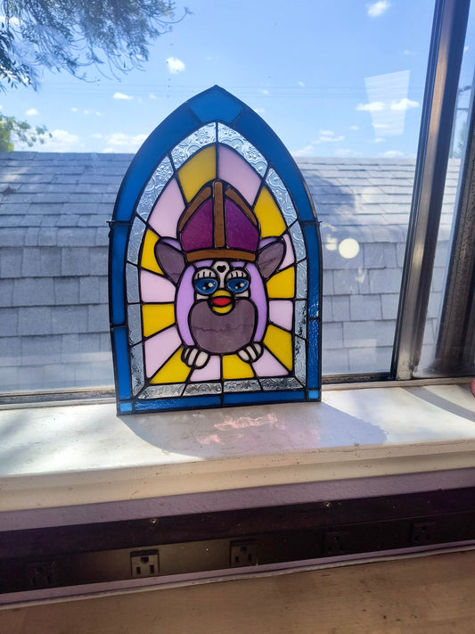 Large Furby Pope Panel