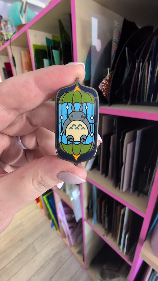 Totoro Panel Enamel Pin