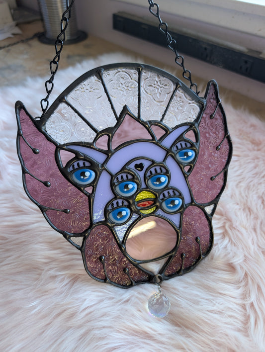 Purple Biblically Accurate Furby Angel