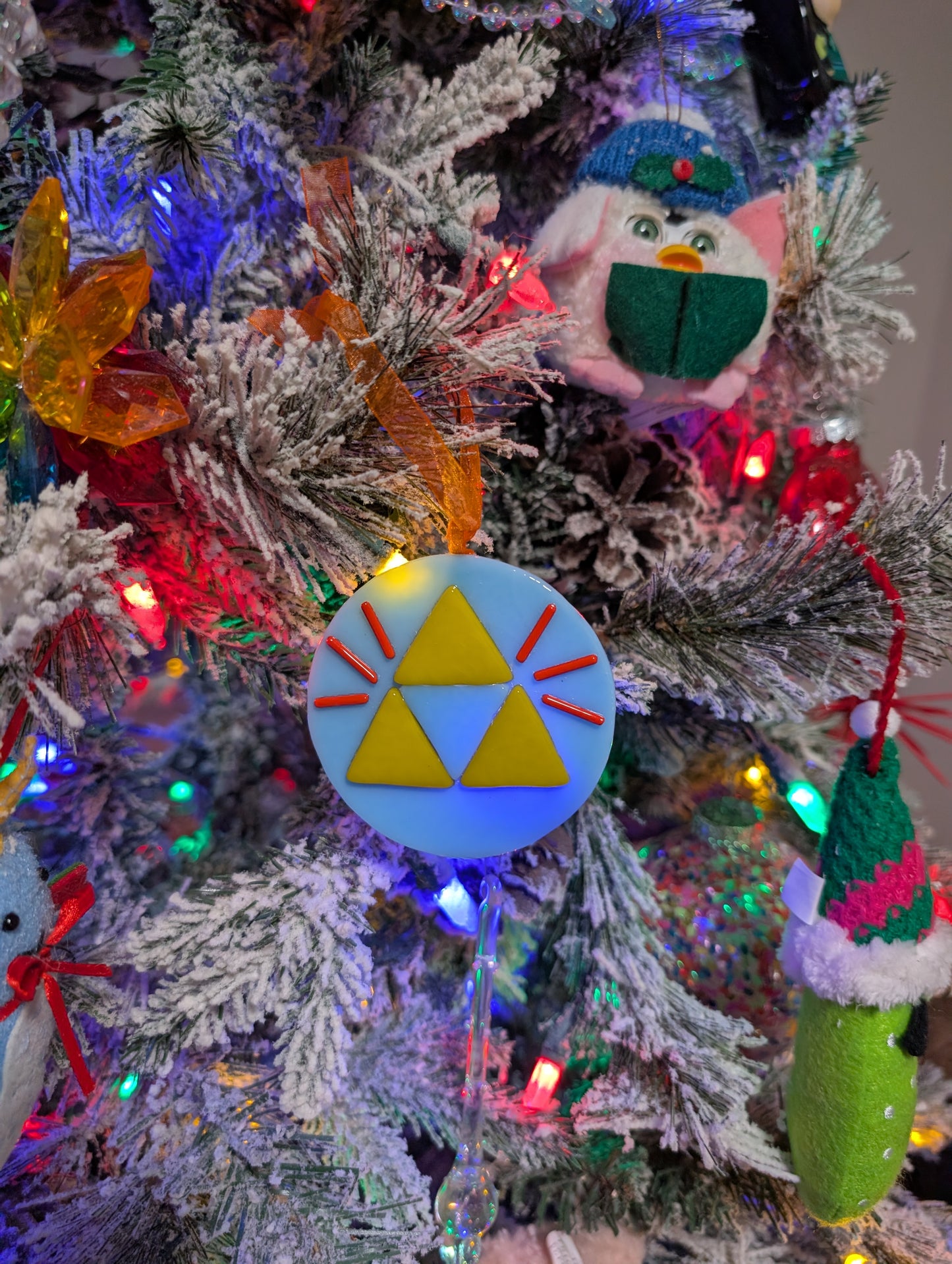 Glass Zelda Ornament