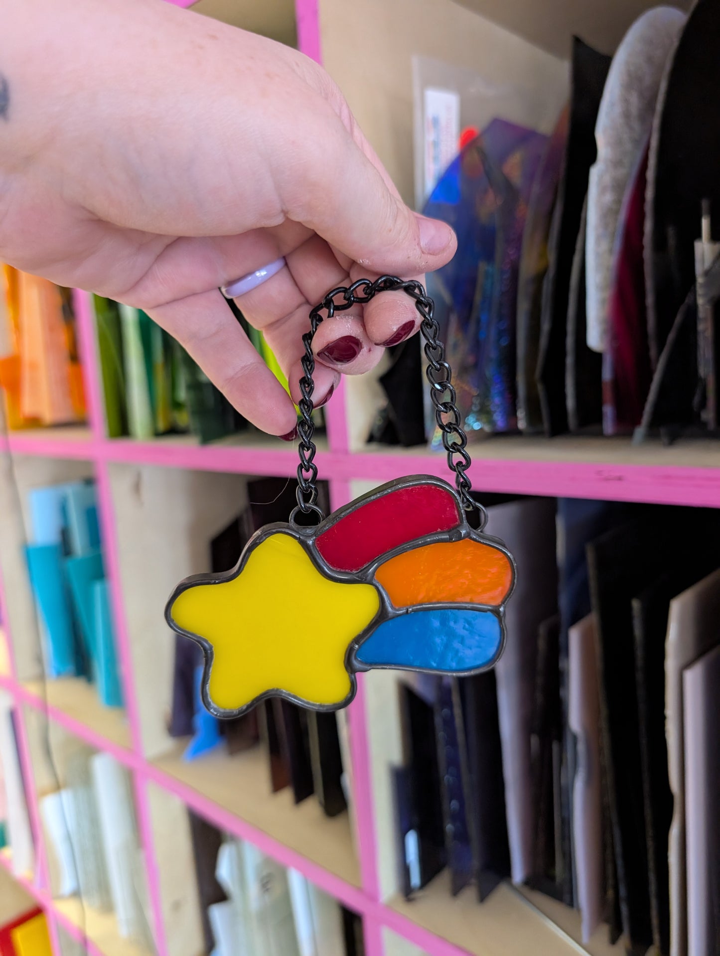 Pastel Shooting Star