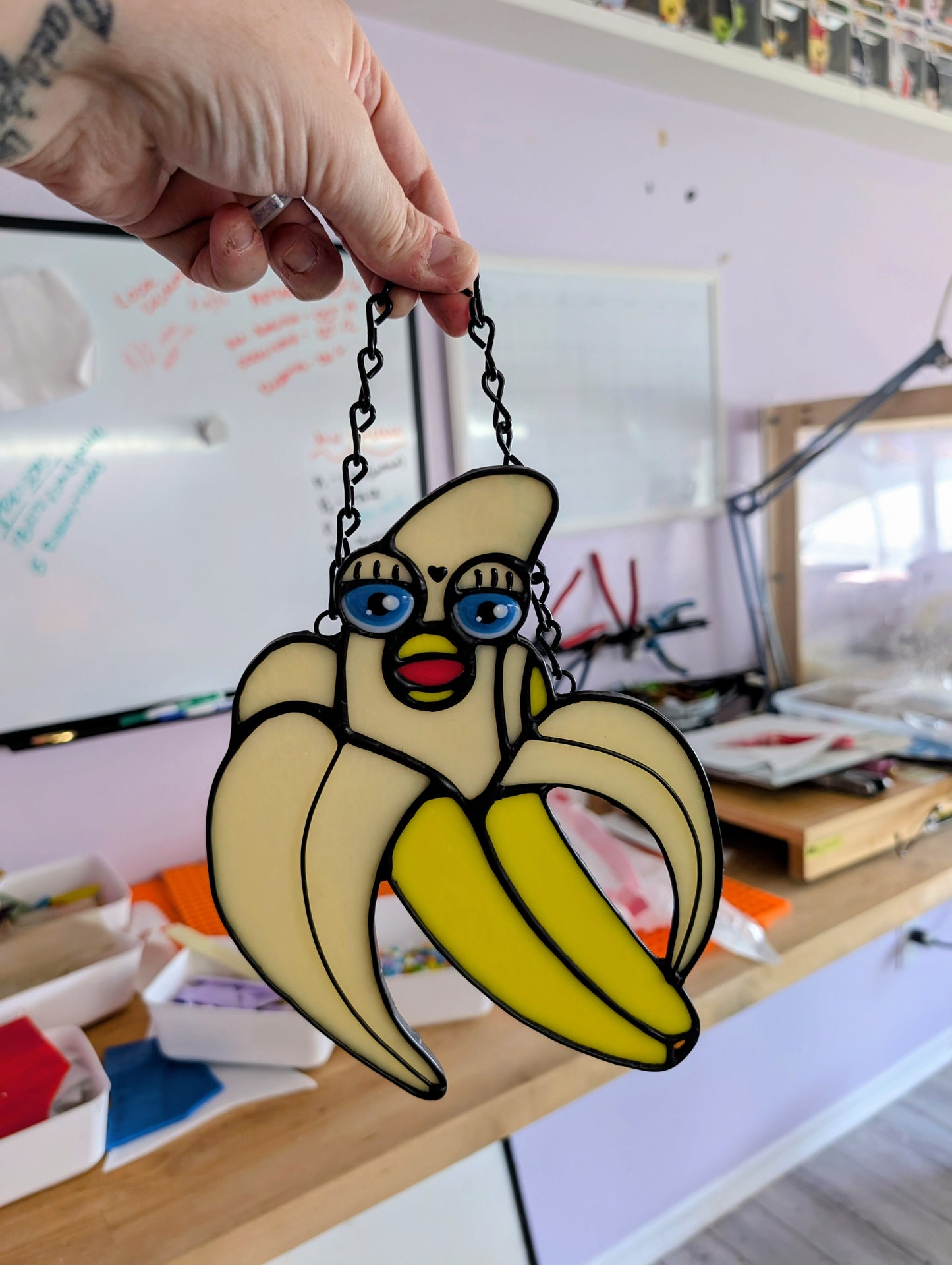 Furb Banana Stained Glass