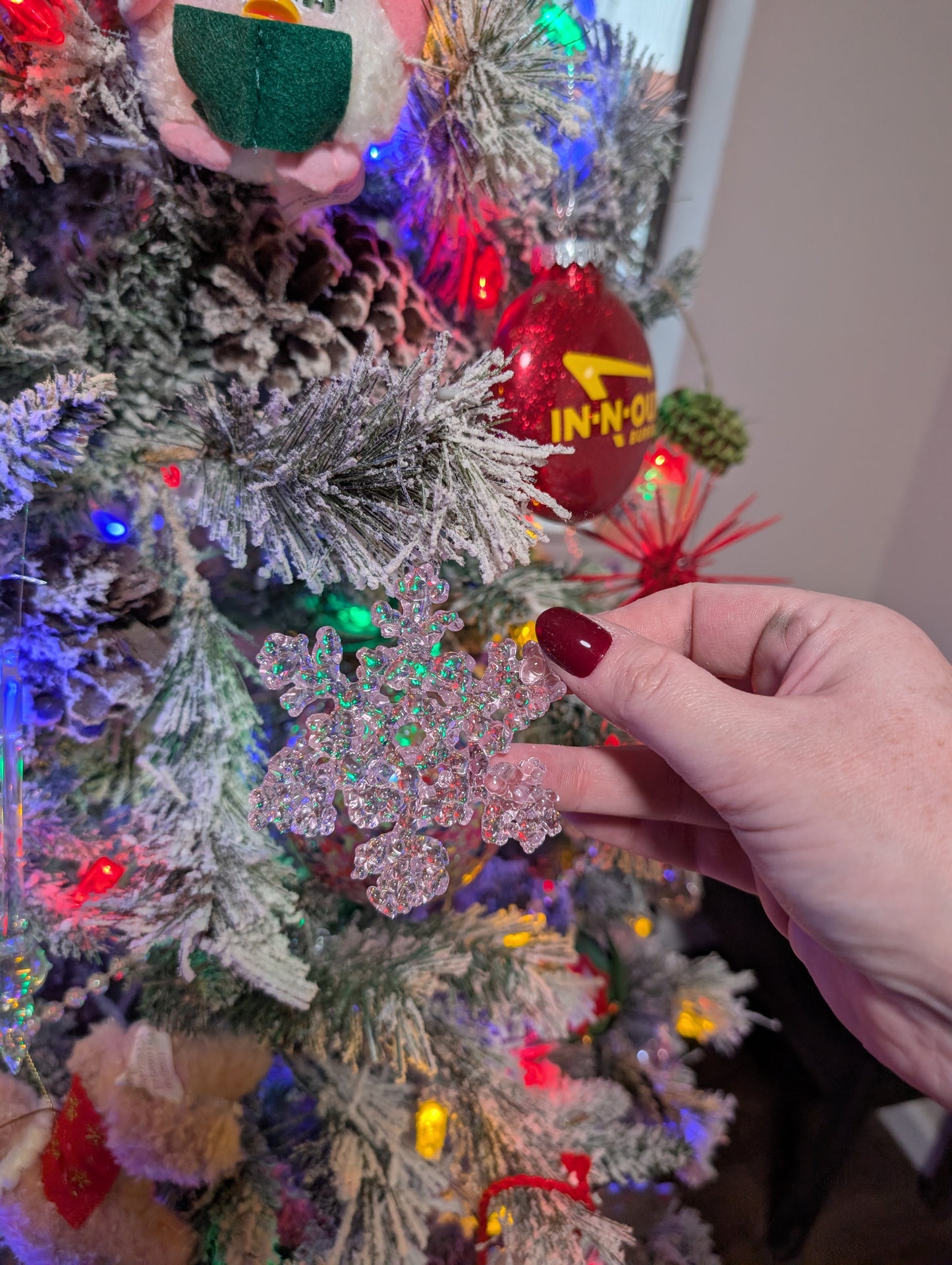 Mystery Glass Snowflake Ornament