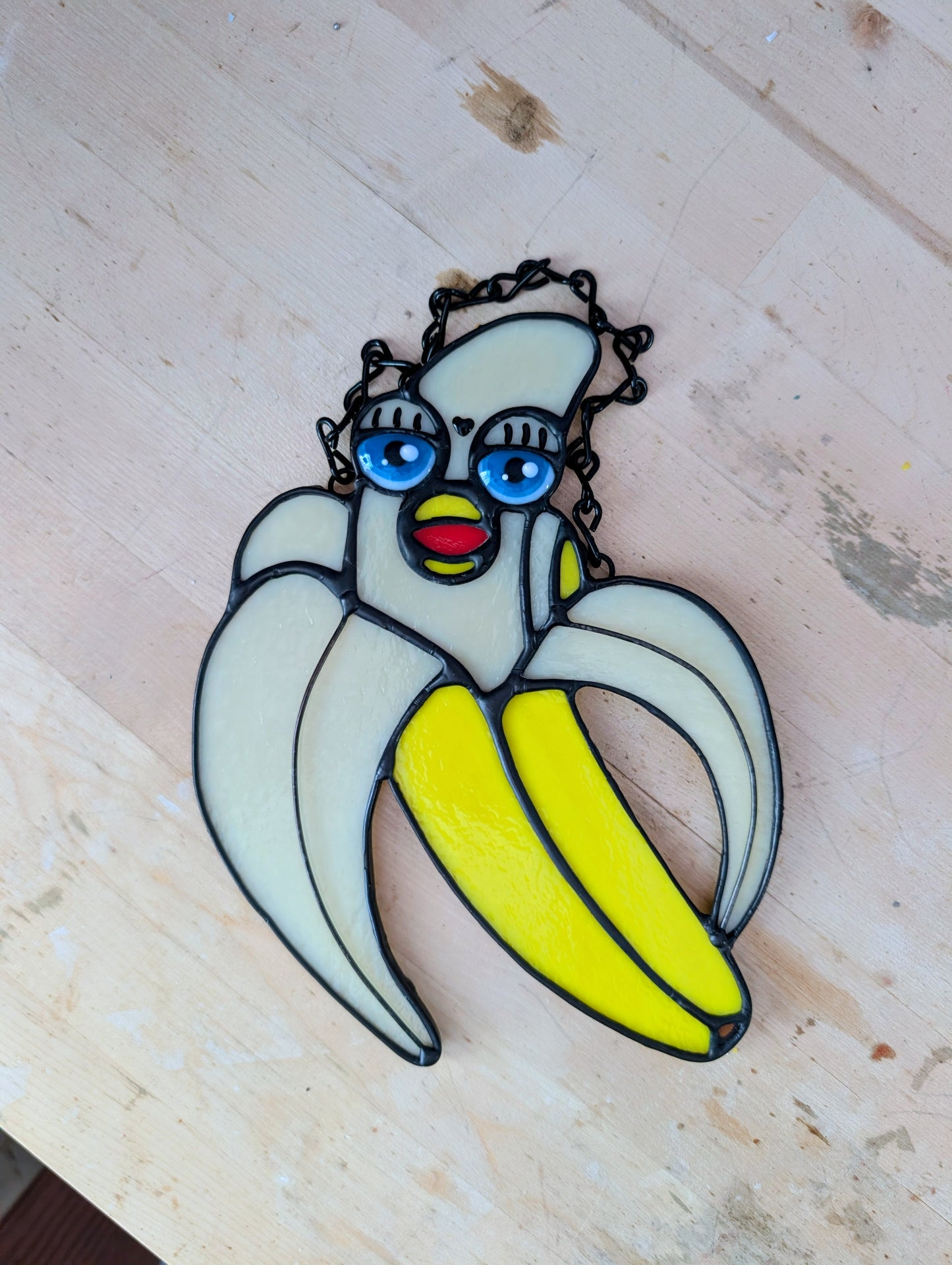 Furb Banana Stained Glass