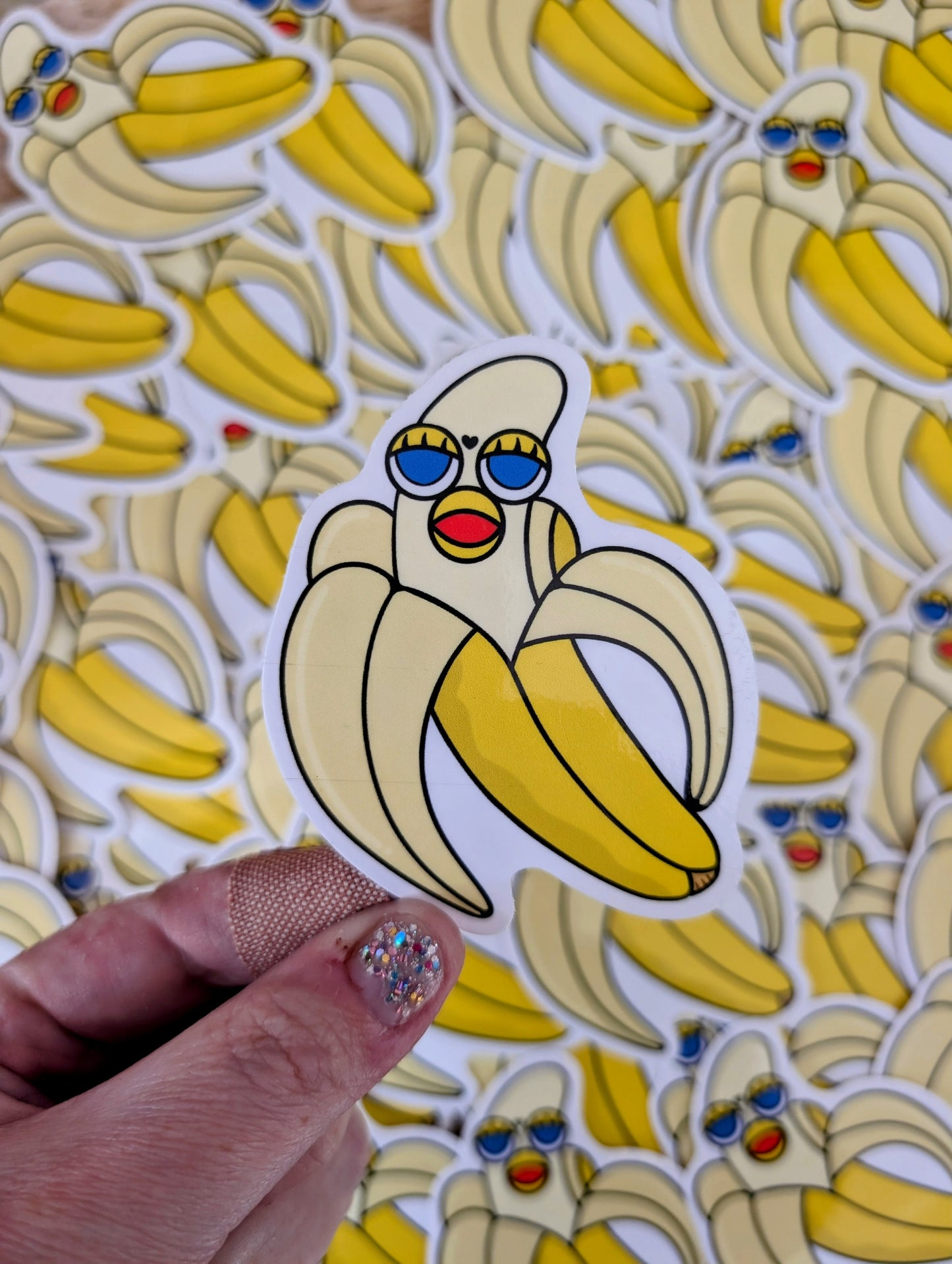 Banana Vinyl Sticker