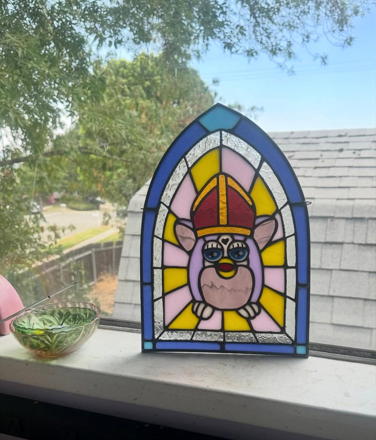 Large Furby Pope Panel