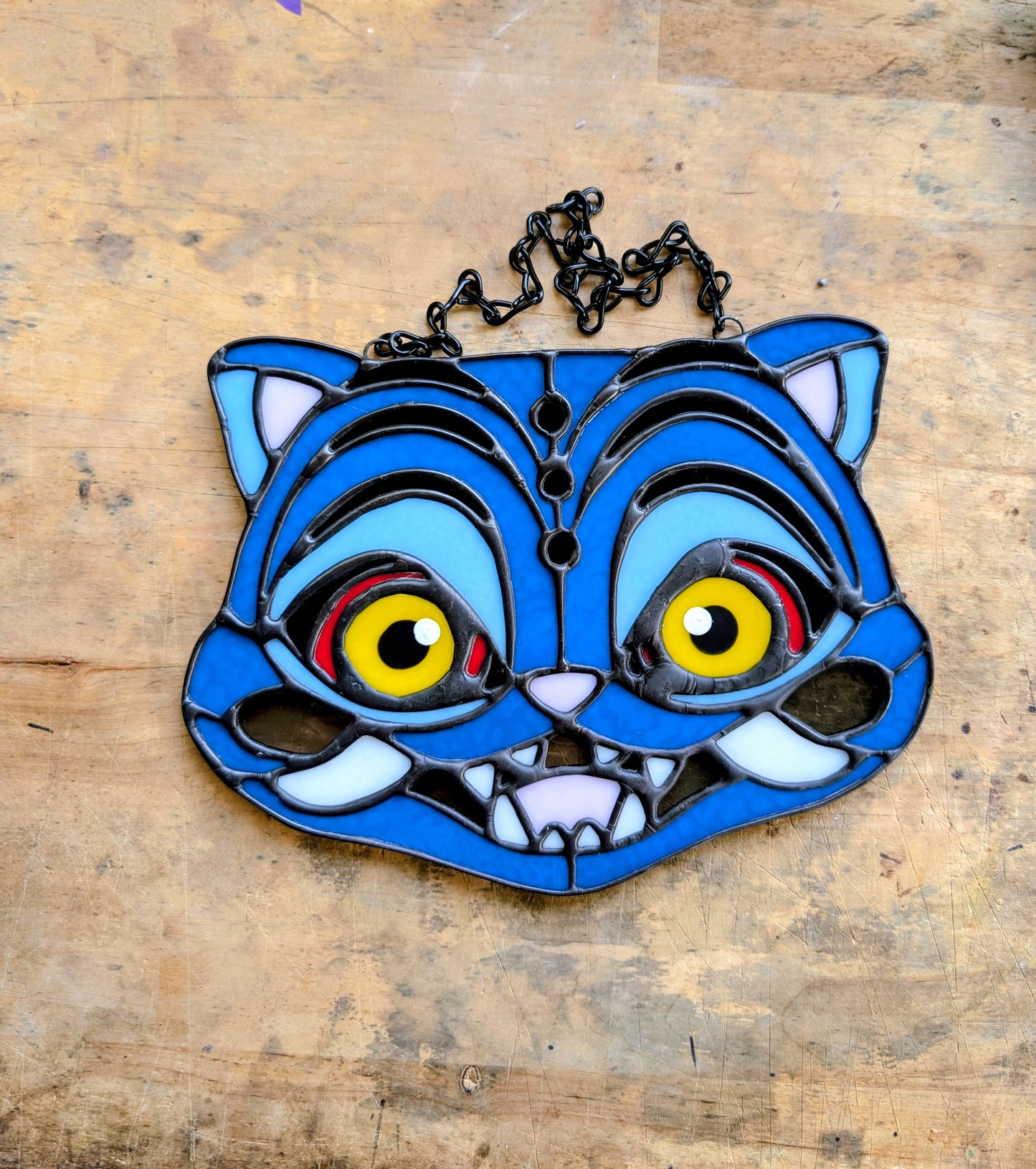 Derpy Tiger Stained Glass