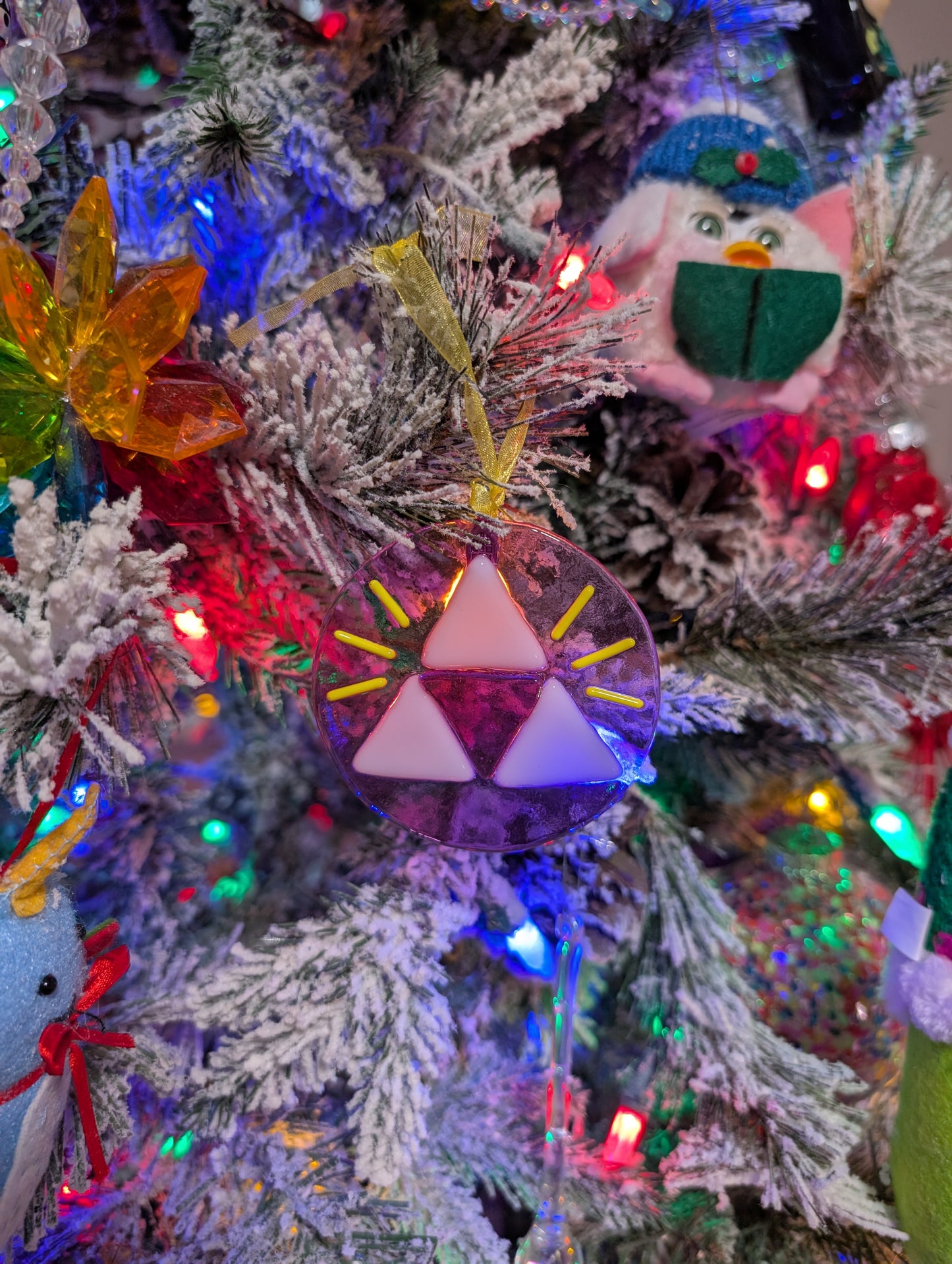 Glass Zelda Ornament