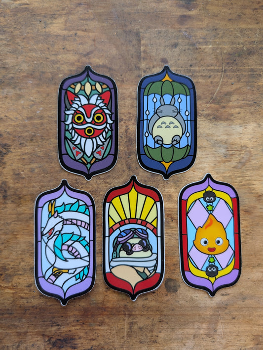 Studio Ghibli Panel Sticker Bundle