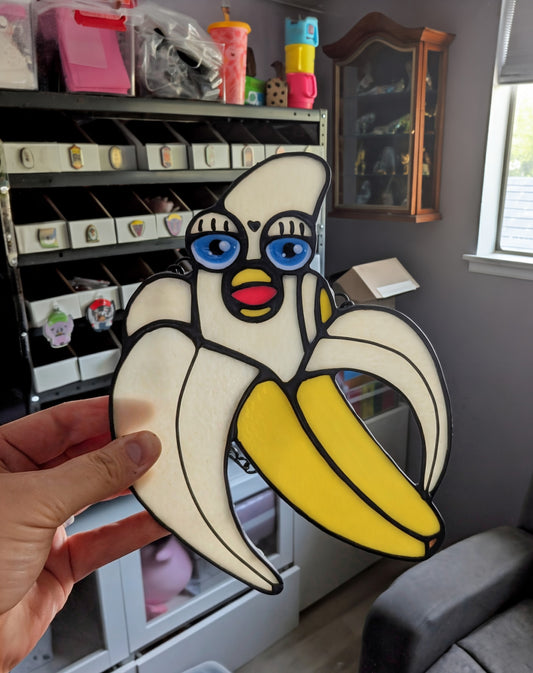 Furb Banana Stained Glass