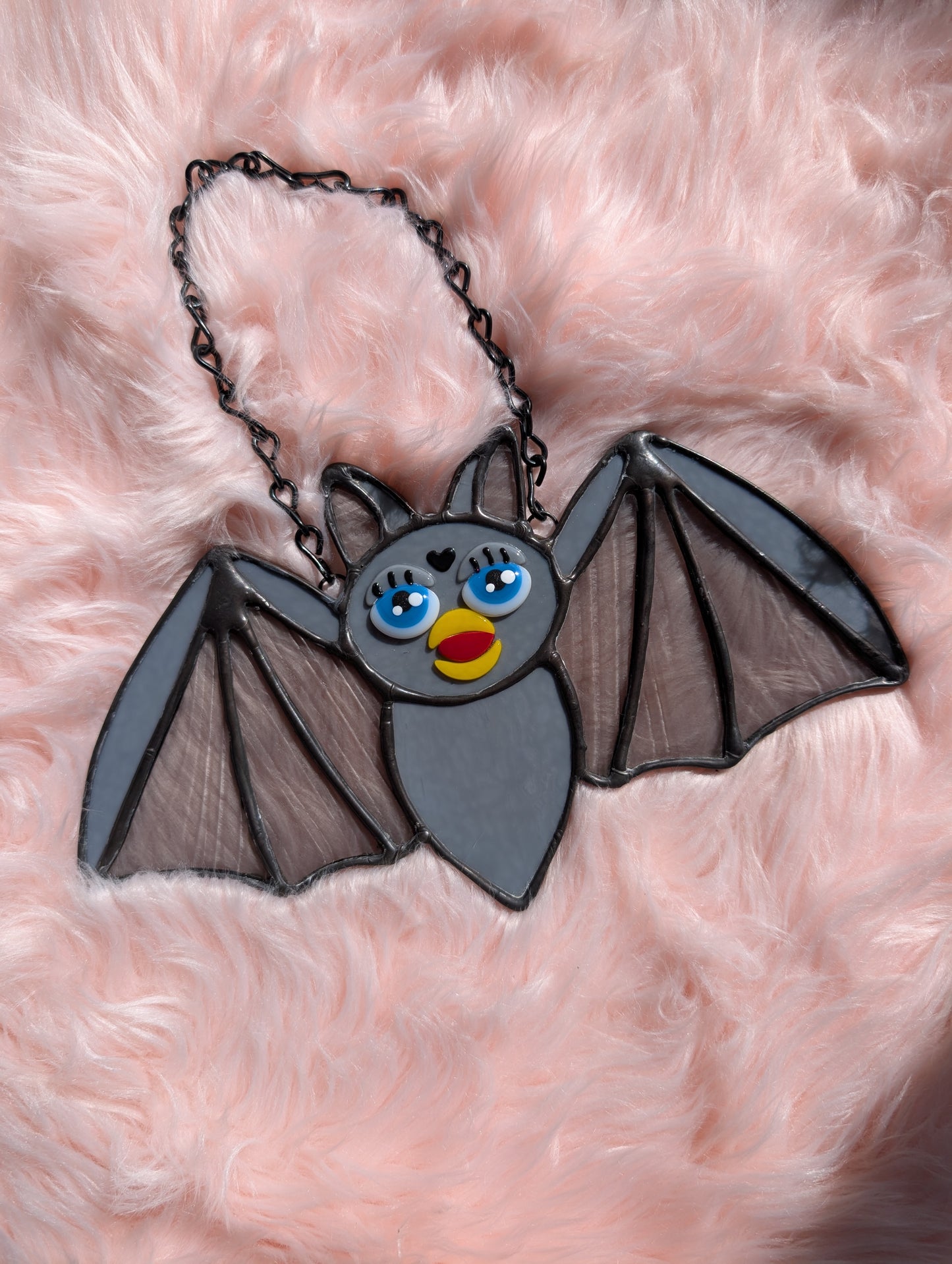 Gray Furby Bat