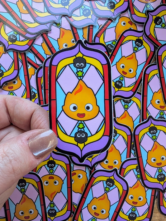 Calcifer Panel Sticker