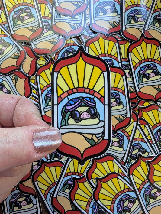 Porco Rosso Panel Sticker