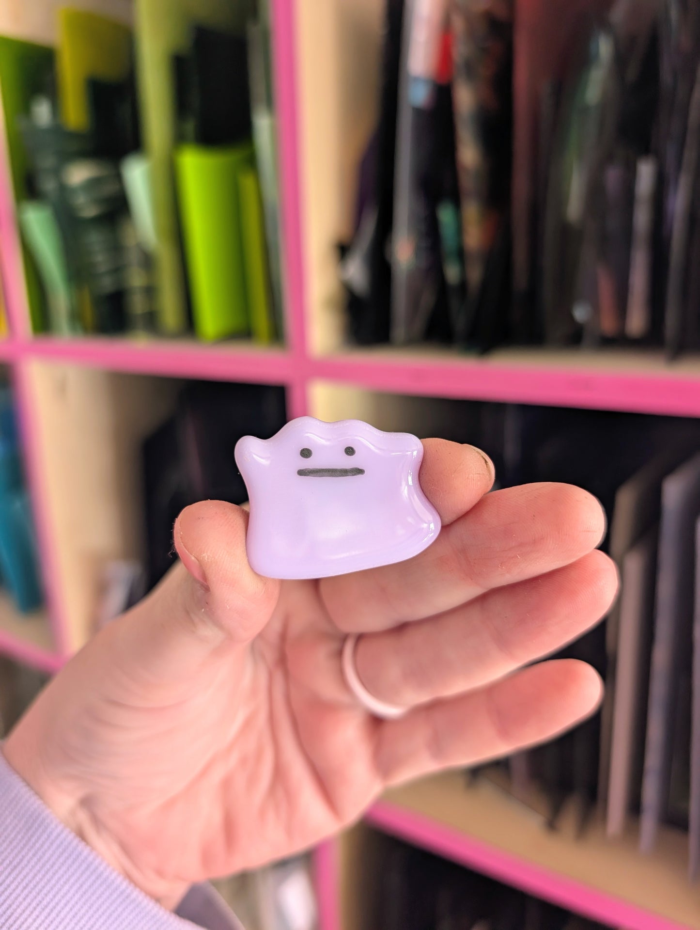 Fused glass ditto magnet