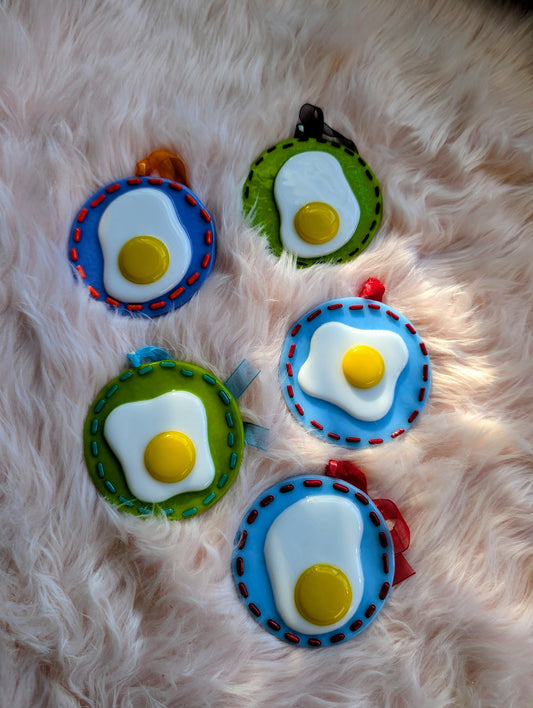 Glass Egg Ornament