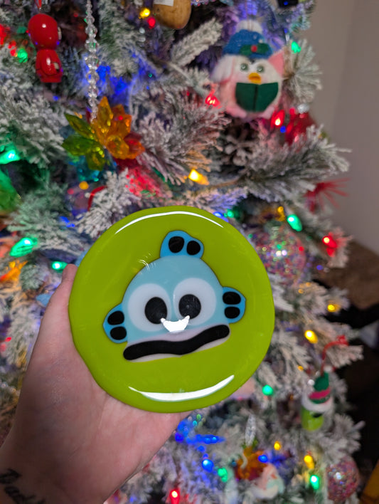 Hangyodon Fused Glass Dish