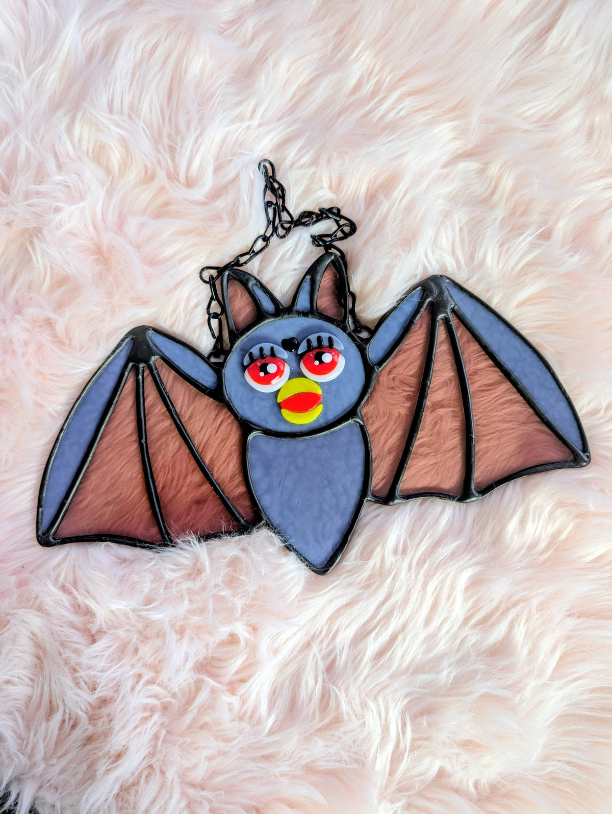Purple Furby Bat