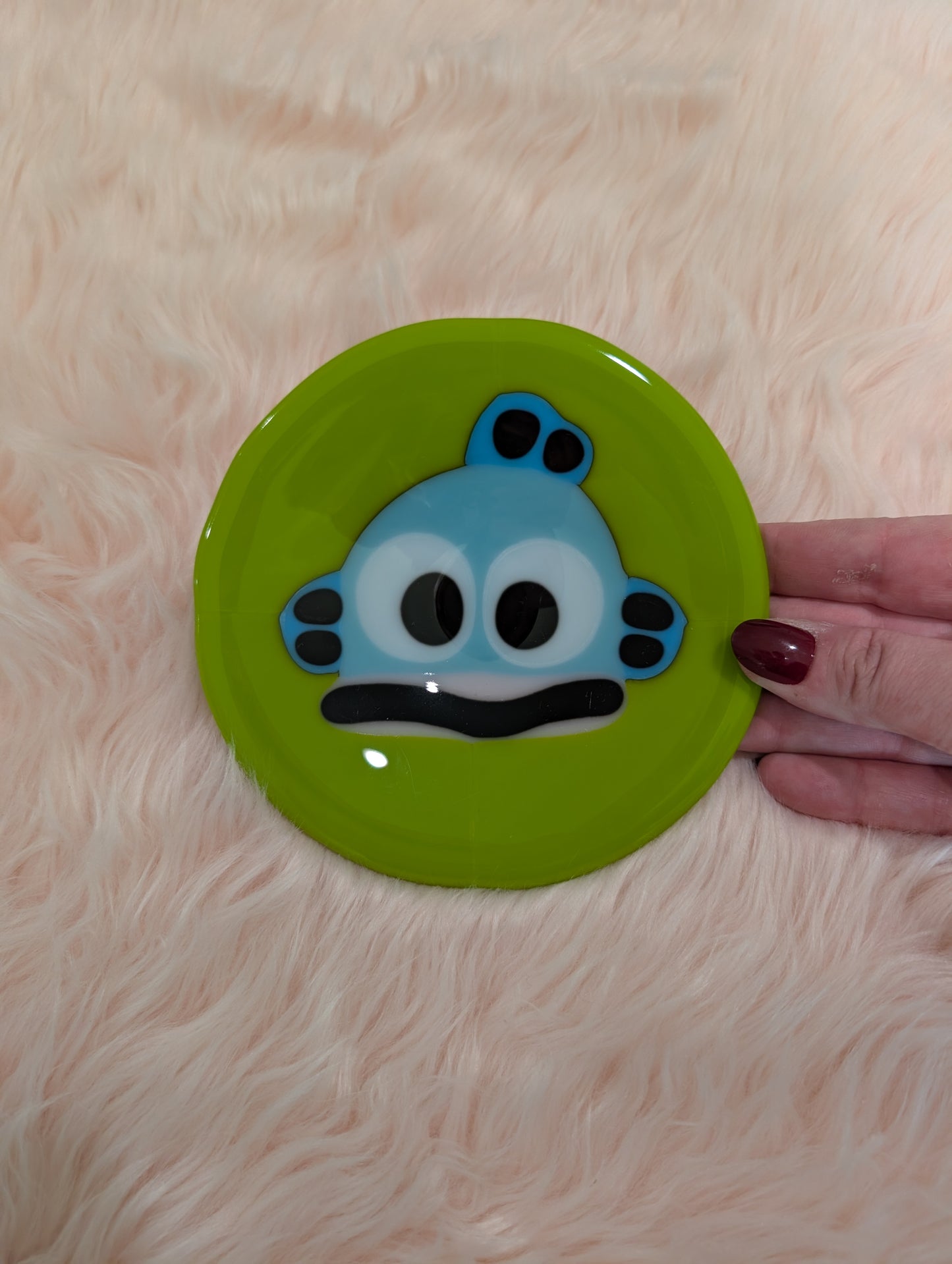 Hangyodon Fused Glass Dish