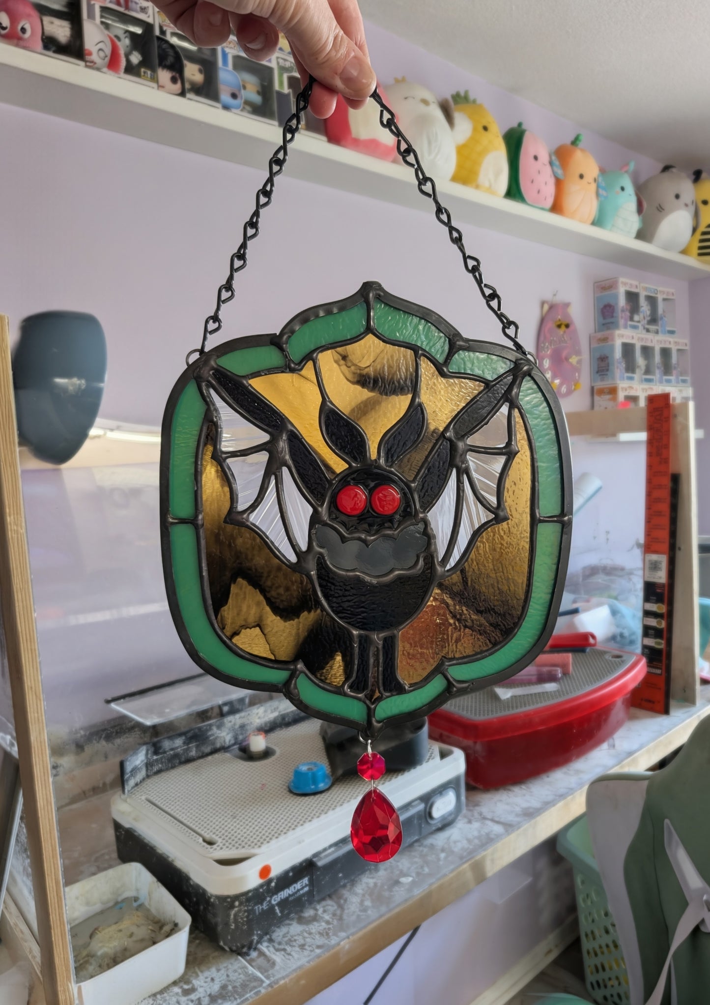 Moth Man Stained Glass- PREORDER