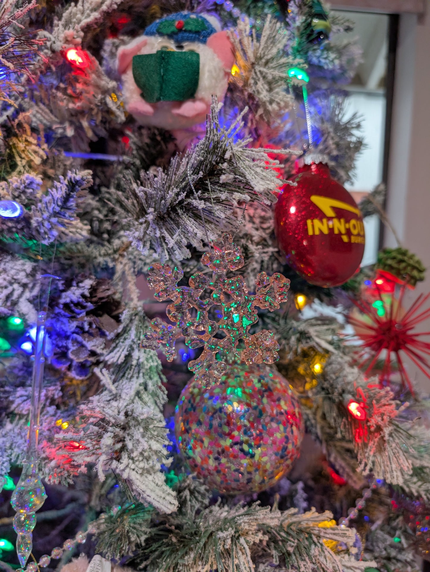 Mystery Glass Snowflake Ornament