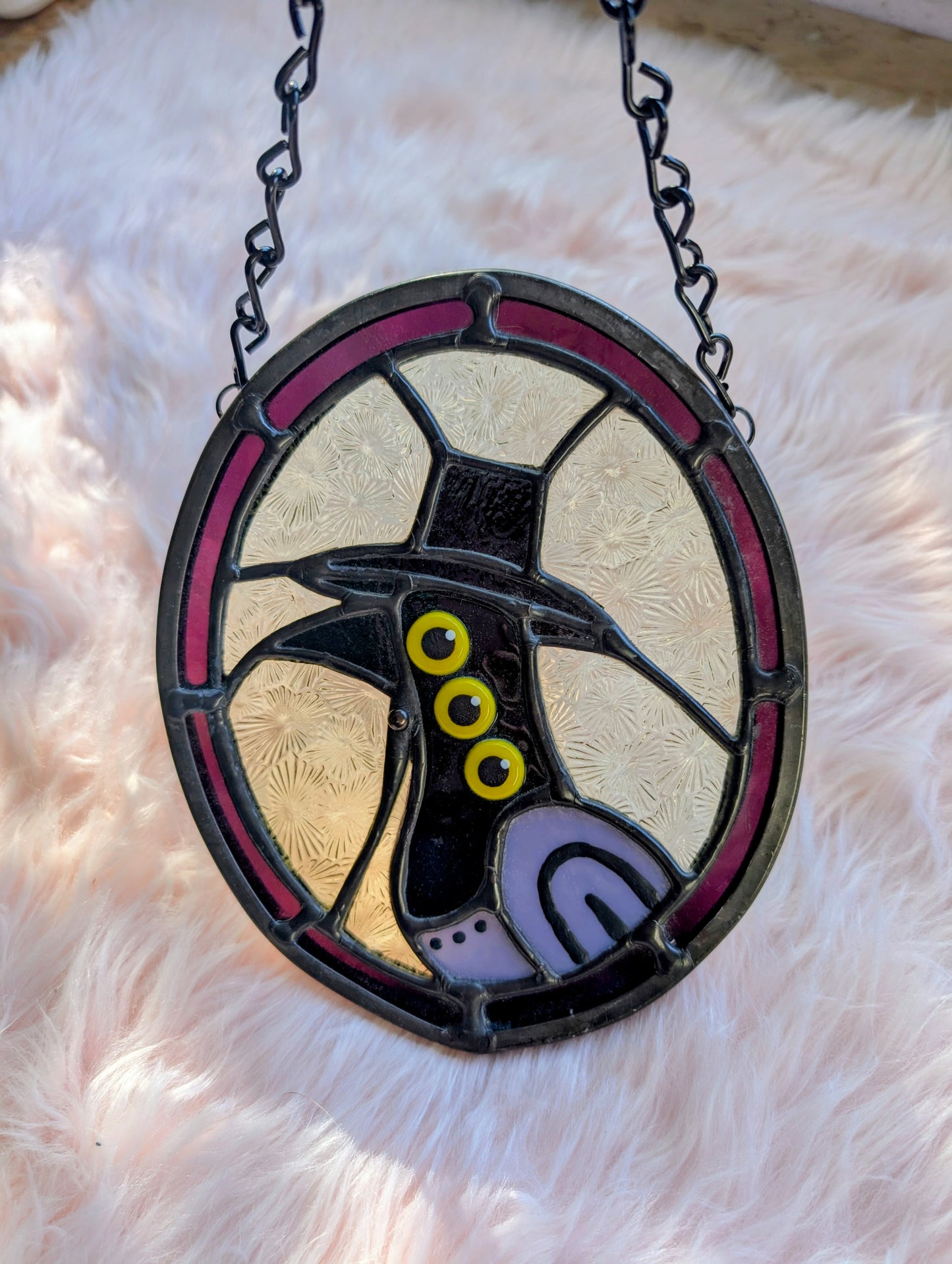 Sussie Bird Panel Stained Glass