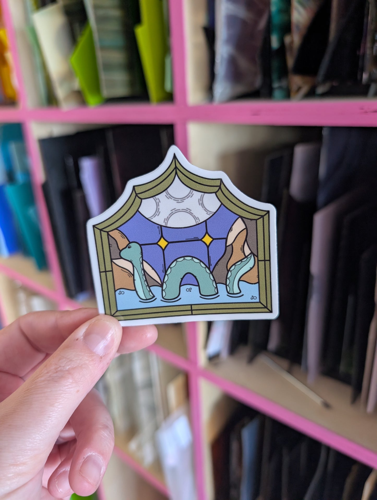 Loch Ness Monster Sticker