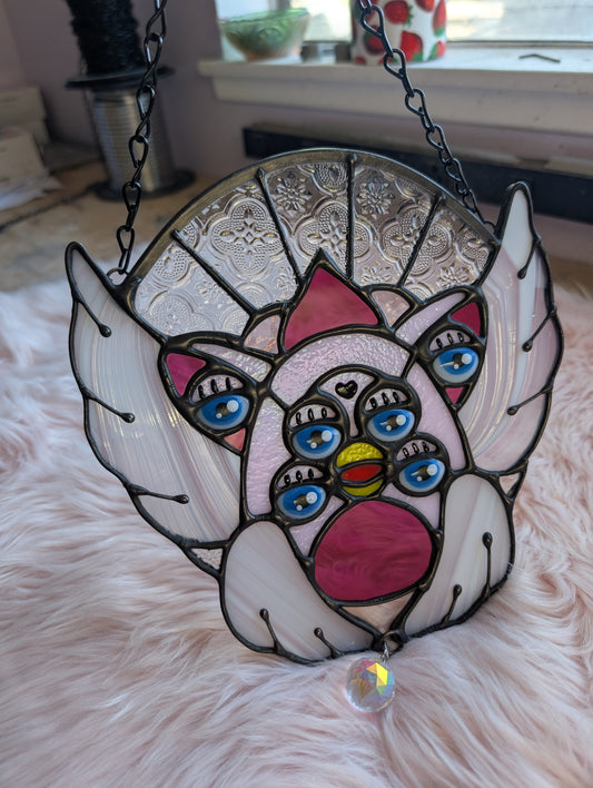 Pink Biblically Accurate Furby Angel #2