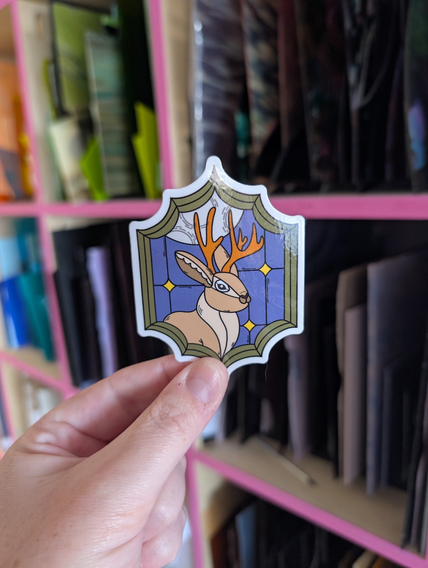 Jackalope Sticker
